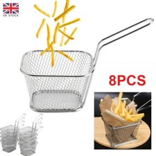 8pcs mini chip baskets kitchen - mini,