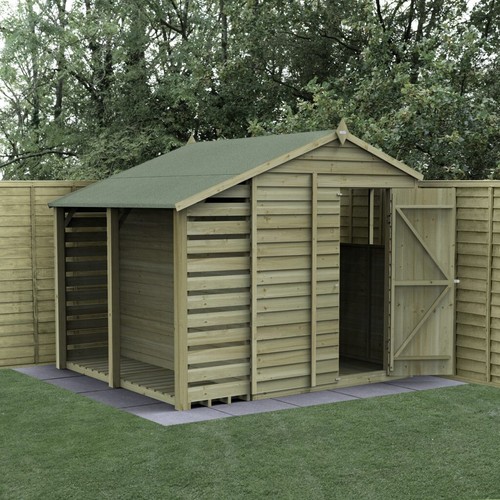 Garden shed 4life overlap - 8×6,