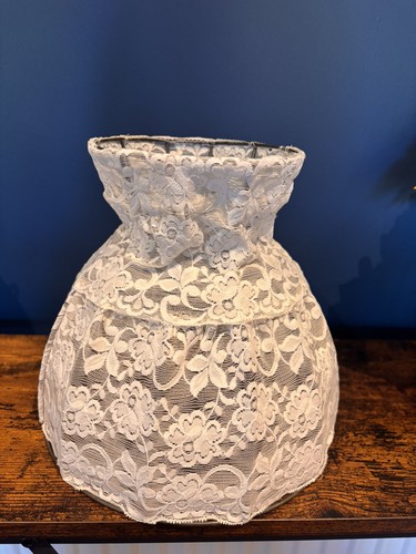 Vintage white delicate lace - delicate,