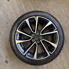 1 X SKODA FABIA 17” ALLOY WHEEL MONTE CARLO MK4 6VA601025 Tyre 215/45/17 7mm 7J