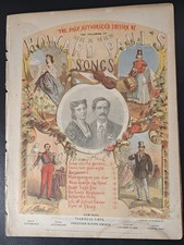 Victorian Sheet Music Mr Howard Paul Theatre Margaretta M. W. Balfe