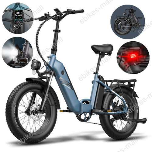 Folding electric bike - folding, 20in