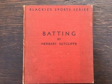 Batting by Herbert Sutcliffe