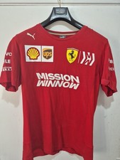 Mens Ferrari F1 Puma tshirt large Mission Winnow