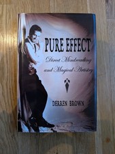 Pure Effect by Derren Brown Hardback Third Edition *RARE*