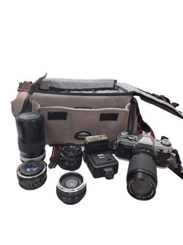 Canon slr film camera - film,