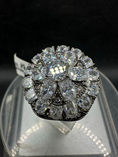 Silver cocktail ring - cocktail,