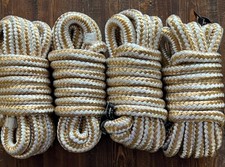 4 Pack White Gold 1/2 Inch