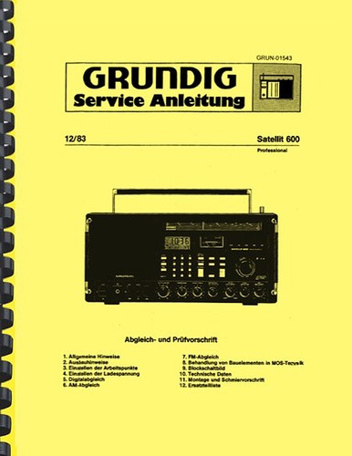 Grundig satellit 600 shortwave - grundig,