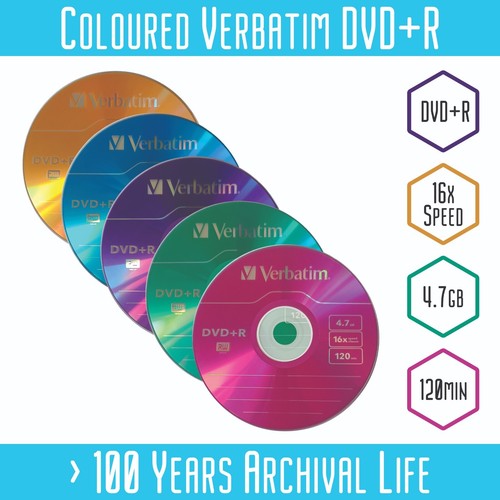 Blank verbatim 7gb - dvd+r, azo