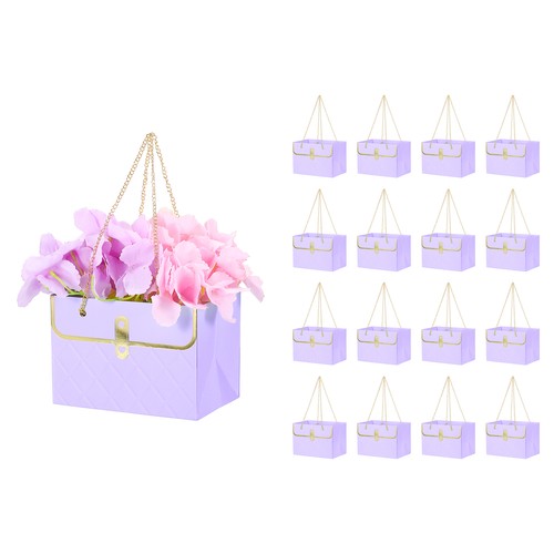 16pcs paper flower gift bag - flower,