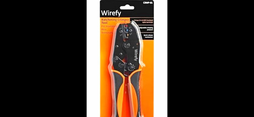 Wirefy ratcheting crimper - ratcheting,