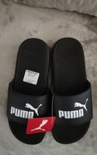 Quality Puma Black Sliders