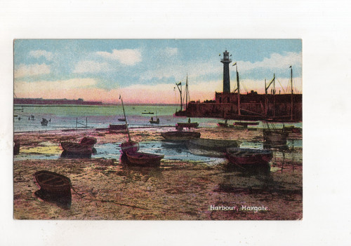 Kevii harbour margate postcard - kevii,