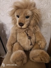 Charlie Bears Linus Retired Teddy Bear Lion from the 2014 Plush Collection