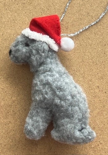 Blue bedlington terrier - terrier,