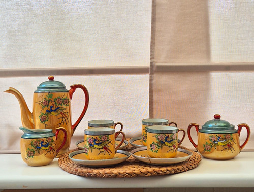 Vintage japanese lusterware - japanese,