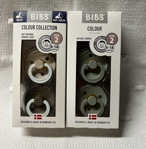 Bibs dummies size colours - size,