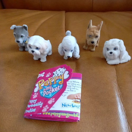 Vintage puppy pocket - puppy, in