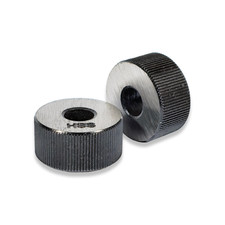 HSS PAIR OF STRAIGHT KNURLING