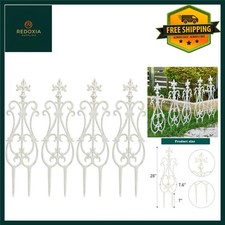 Elegant Cast Iron Garden Fence