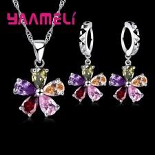 925 Sterling Silver Colorful