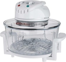 Team 12L Visicook Halogen Oven Multi Function Cooker With Extender 1300W White