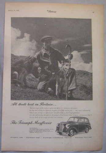 1951 triumph mayflower - triumph,
