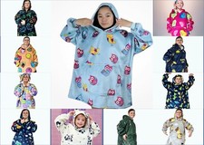 Kids Oversized Hoodie Blanket