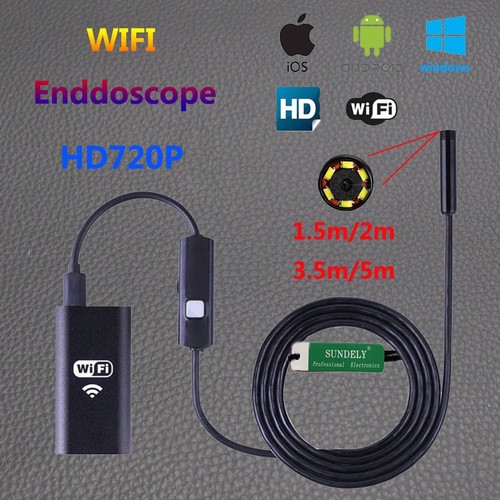 Wifi 8mm endoscope borescope - 8mm,