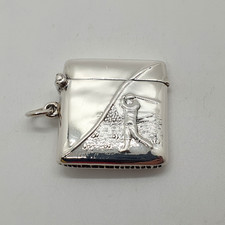 Sterling Silver Vesta Case