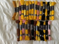 30 DMC   cotton Threads Cross Stitch Embroidery Cotton A Broder