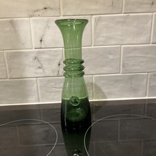 Italian Green Glass Carafe