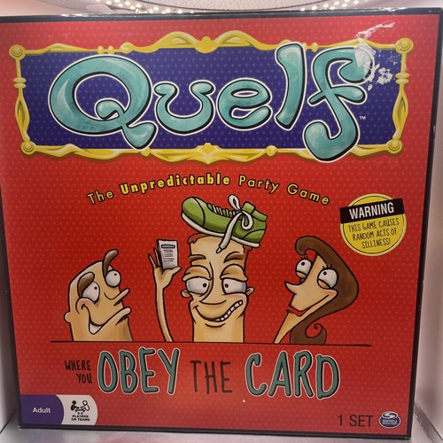 Quelf unpredictable party game - quelf,