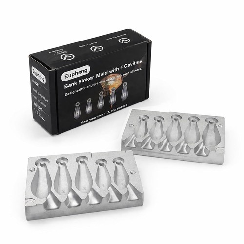 Fishing bank sinker mold - bank, 5