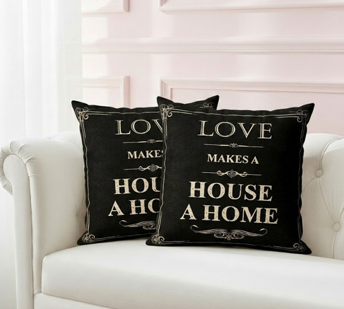 Love makes house - love,