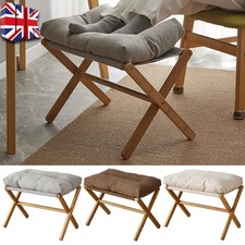 Folding Foot Stool Bamboo