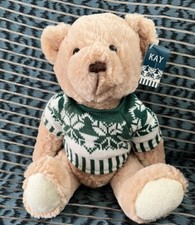 KAY Collectable Teddy Bear Plush 35cm. Tagged.  (15)