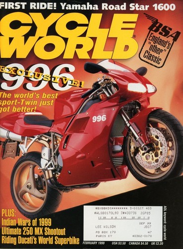 Cycle world magazine february - cycle,
