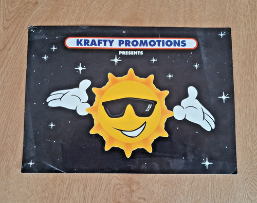 Vibealite rave flyer - sun, 3rd