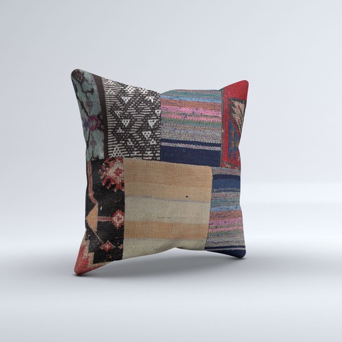 Vintage turkish kilim cushion - turkish,