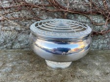 Large Antique silverplated