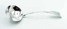 IRISH SILVER SOUP LADLE SILVER