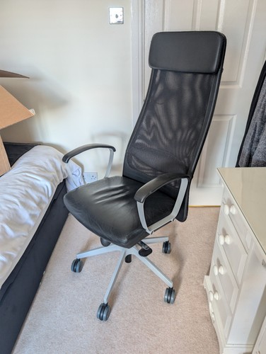 Ikea markus black swivel - markus,