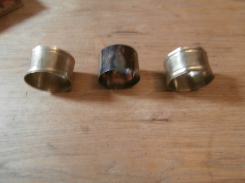 Vintage napkin rings in - 3, x