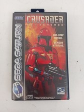 Crusader No Remorse Sega Saturn Complete with Manual and Disc Very Good Con