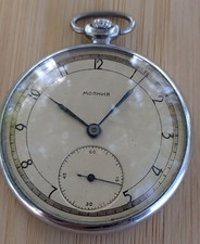 Original Pocket Watch Molnija Men's 3-51 15J Soviet USSR