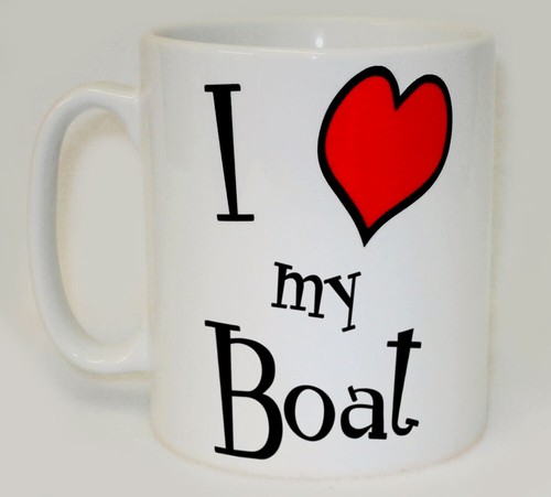 Heart boat mug can - heart,