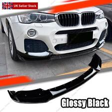 FRONT DIFFUSER SPLITTER LIP SPOILER FOR BMW X3 F25 X4 F26 2014-2018 M-SPORT