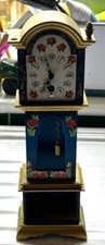 Vintage W German mini Grandfather Clock - Clockmakers spares/repairs